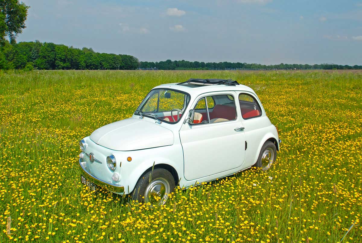 Fiat 500, 1965, oldtimer, fotografie, fotograaf, vakfotograaf